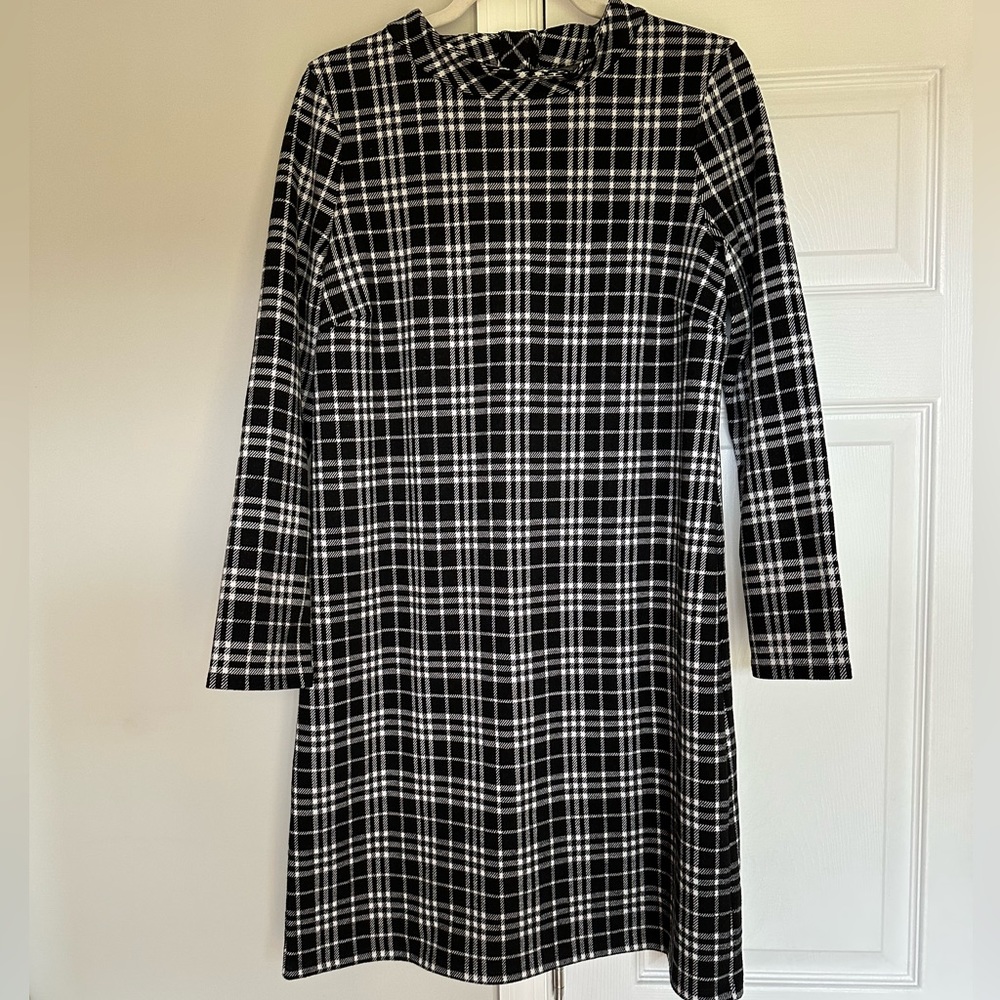 Talbots Dress Plaid size Medium p